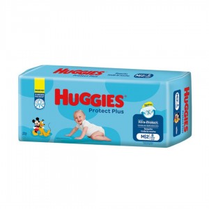 HUGGIES PAÑAL PROTECT PLUS M/2